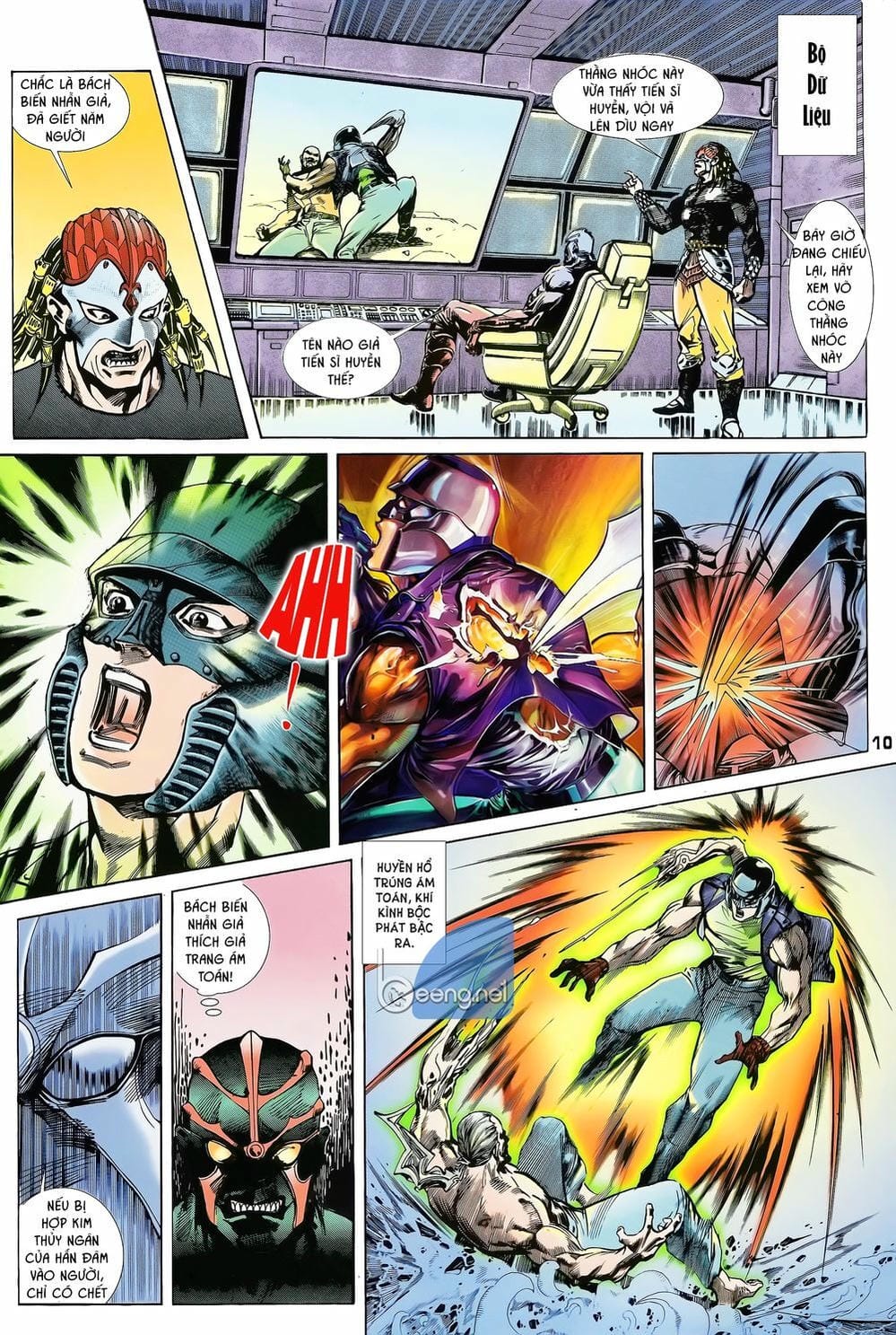 Truyện Tranh Long Hổ 5 Thế trang 8