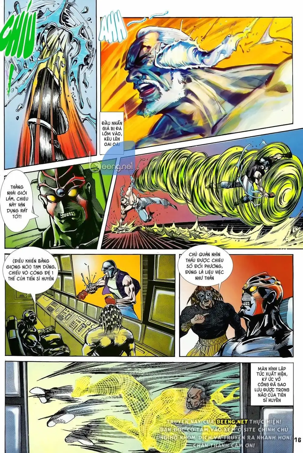 Truyện Tranh Long Hổ 5 Thế trang 8