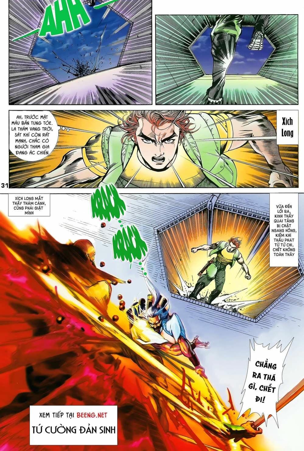 Truyện Tranh Long Hổ 5 Thế trang 8
