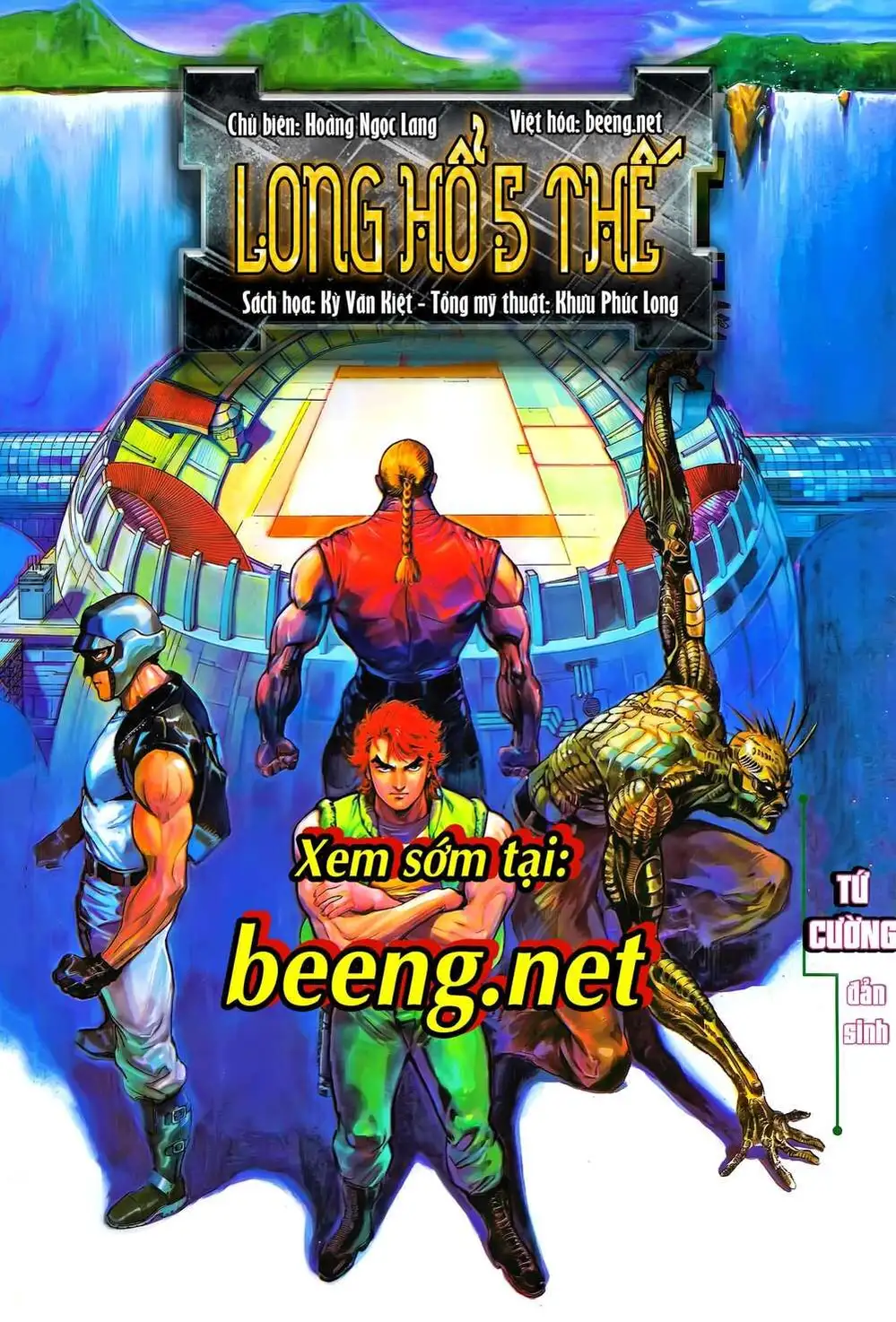 Truyện Tranh Long Hổ 5 Thế trang 8