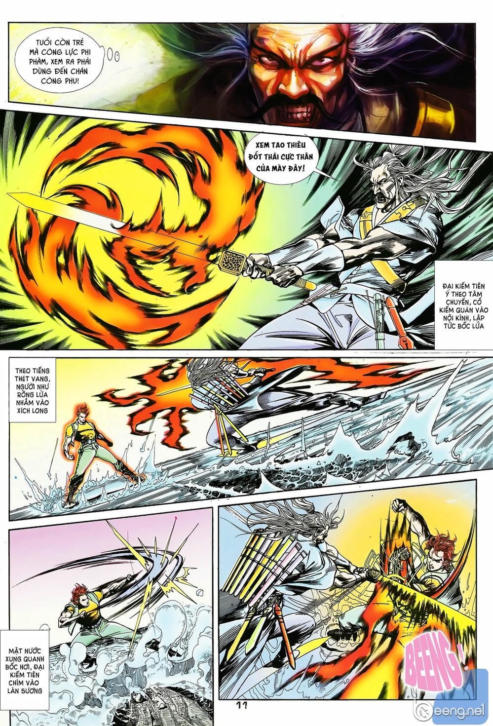 Truyện Tranh Long Hổ 5 Thế trang 8