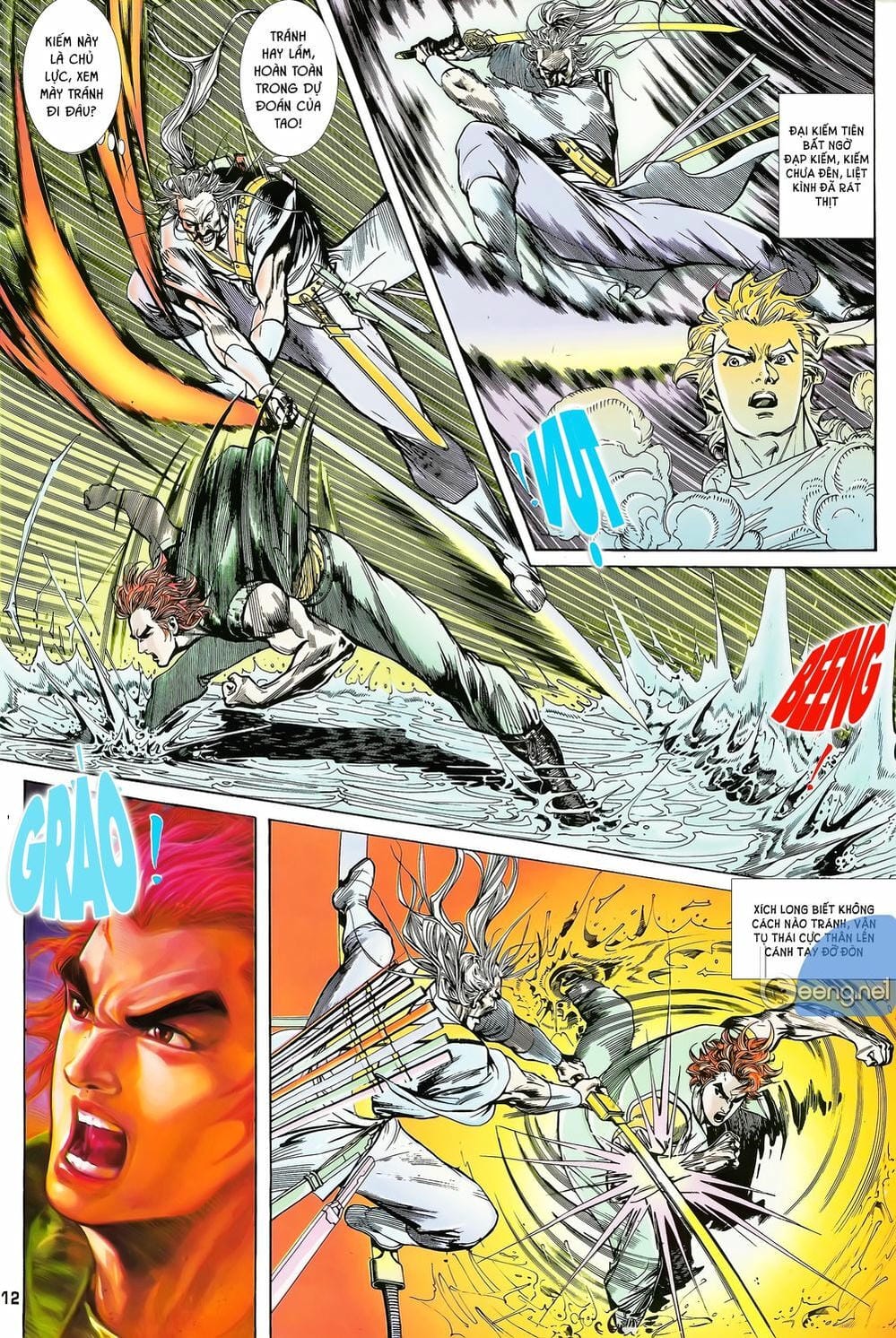 Truyện Tranh Long Hổ 5 Thế trang 8