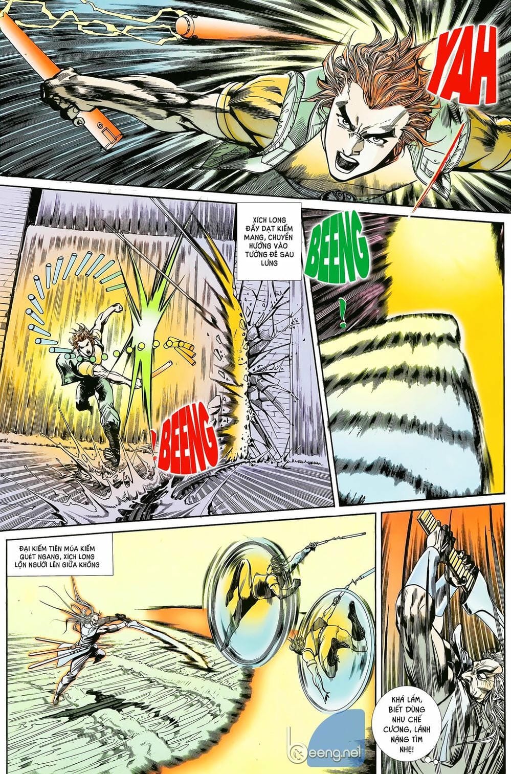 Truyện Tranh Long Hổ 5 Thế trang 8