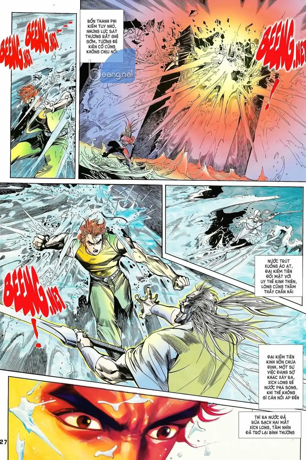 Truyện Tranh Long Hổ 5 Thế trang 8