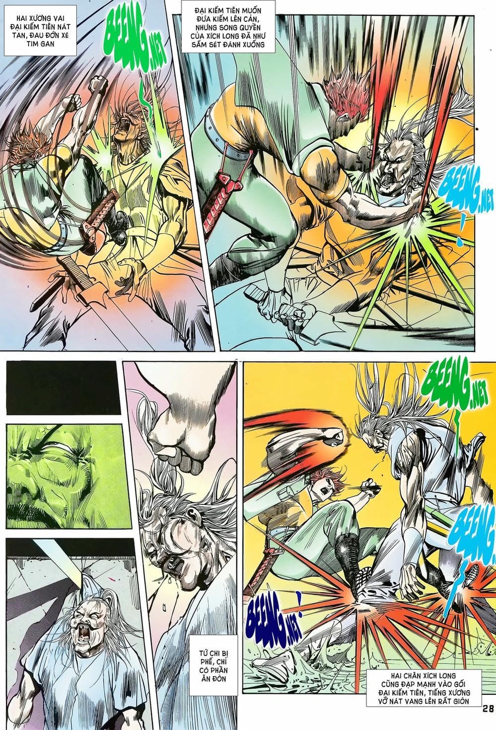 Truyện Tranh Long Hổ 5 Thế trang 8