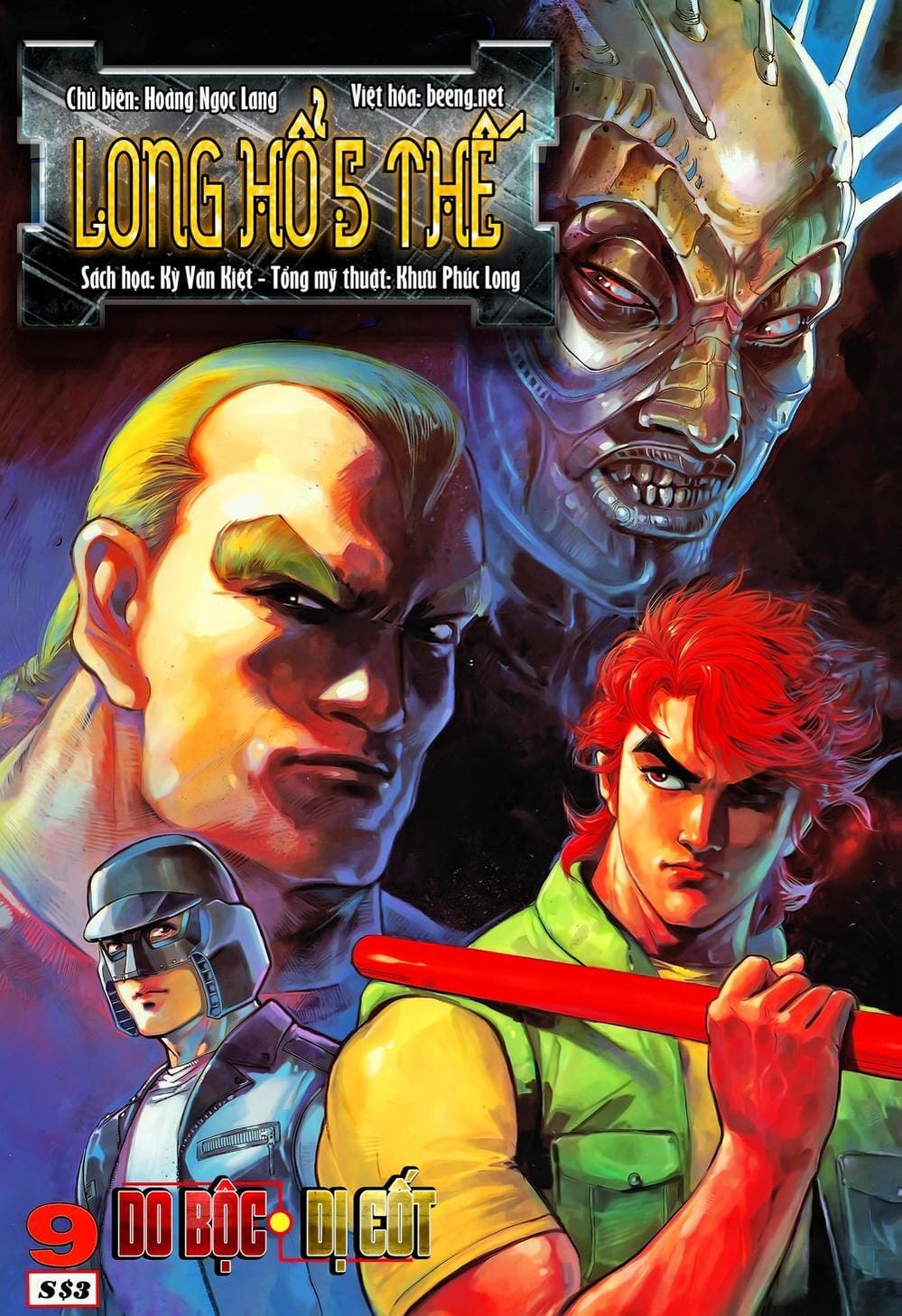 Truyện Tranh Long Hổ 5 Thế trang 8