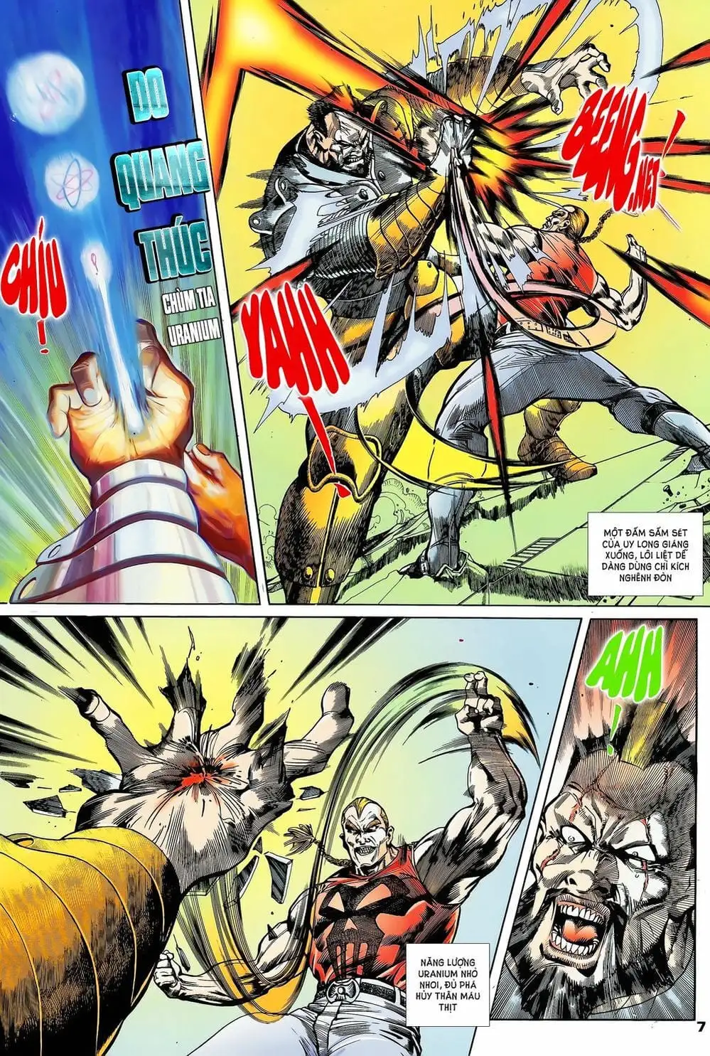 Truyện Tranh Long Hổ 5 Thế trang 8