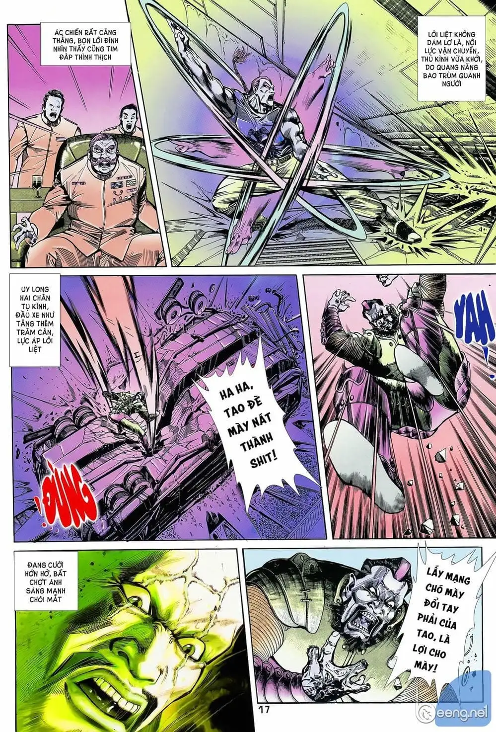 Truyện Tranh Long Hổ 5 Thế trang 8