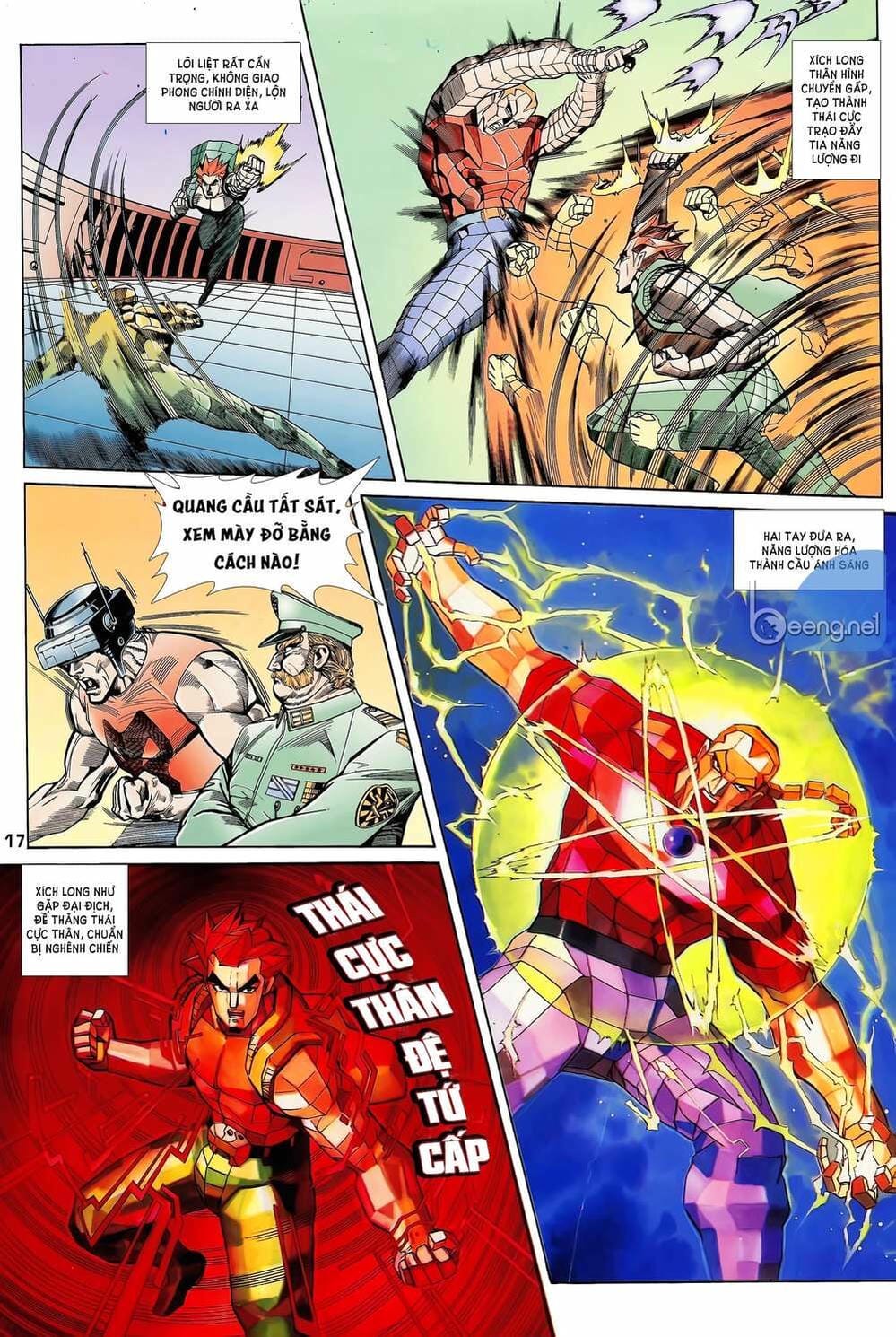 Truyện Tranh Long Hổ 5 Thế trang 8