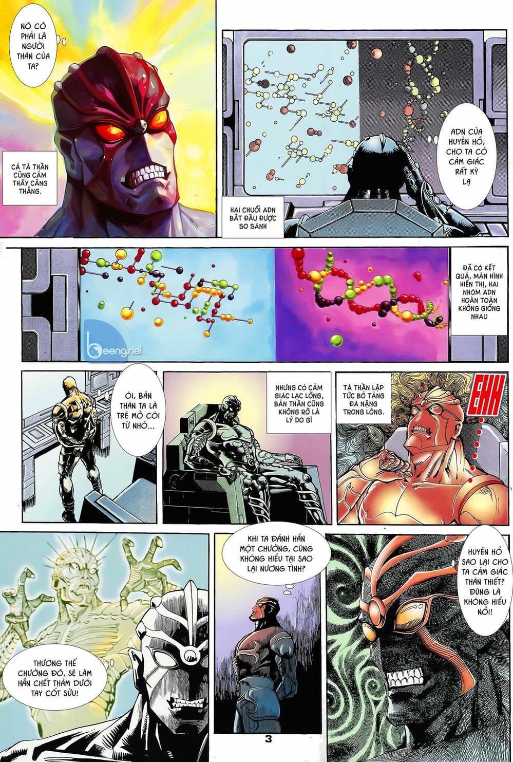 Truyện Tranh Long Hổ 5 Thế trang 8