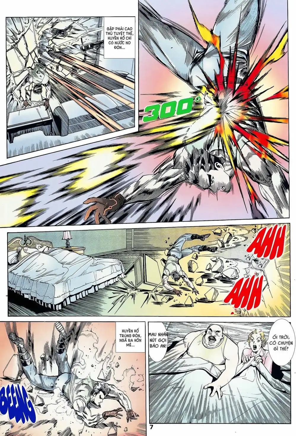 Truyện Tranh Long Hổ 5 Thế trang 8