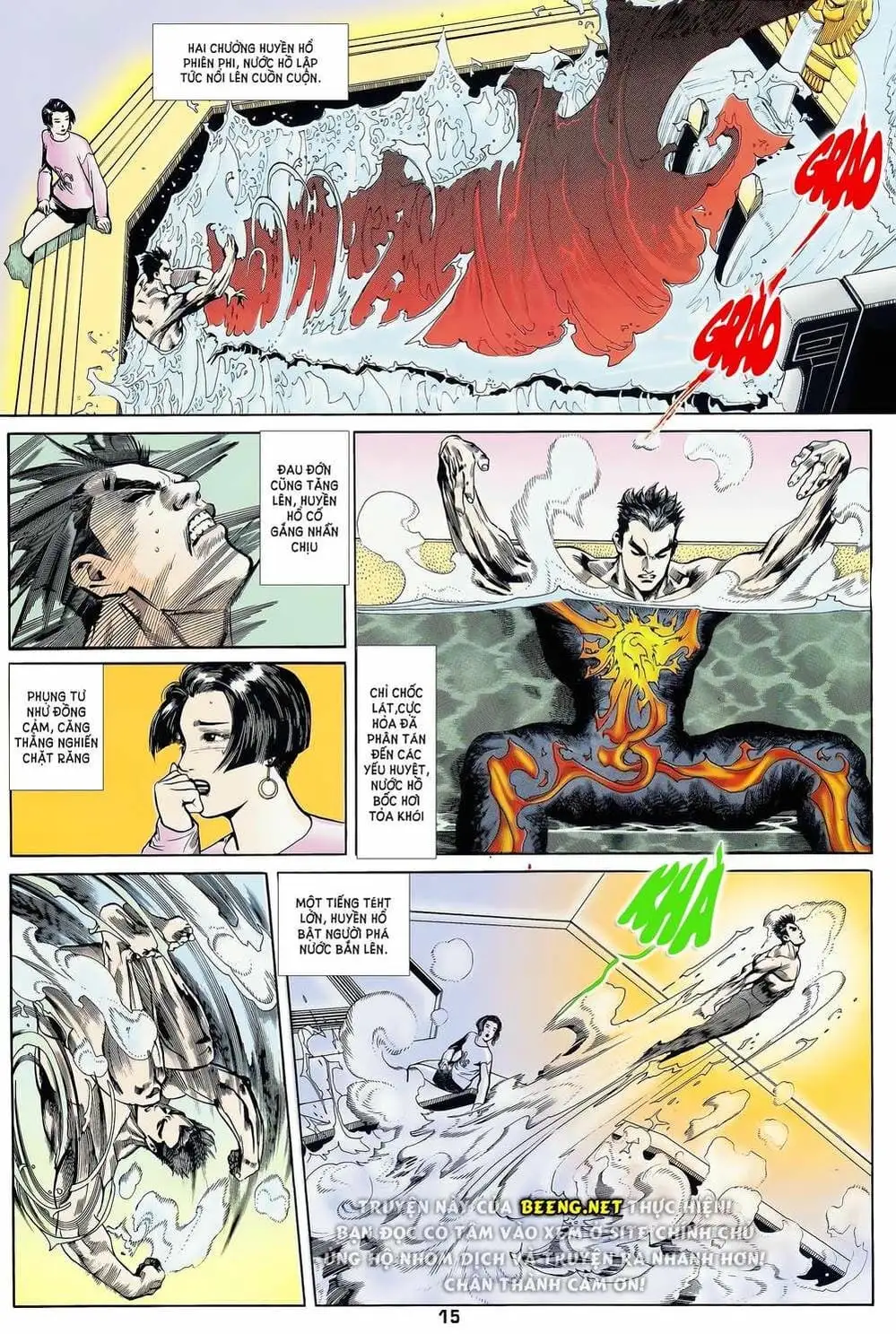 Truyện Tranh Long Hổ 5 Thế trang 8