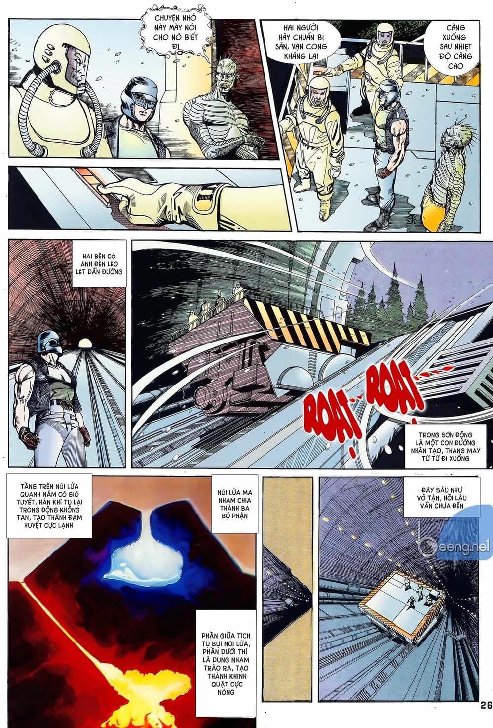 Truyện Tranh Long Hổ 5 Thế trang 8