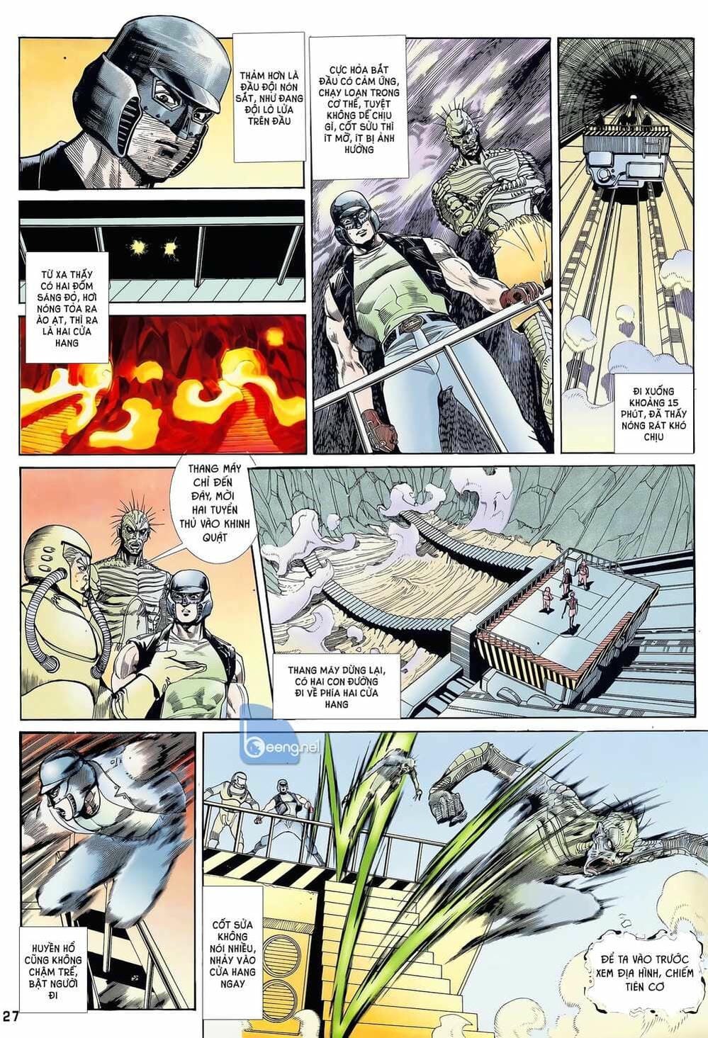 Truyện Tranh Long Hổ 5 Thế trang 8