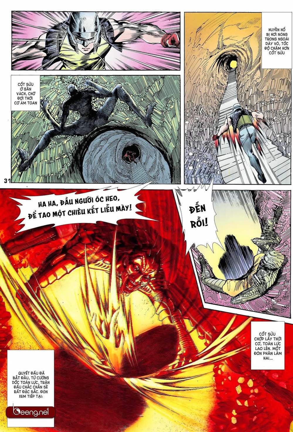 Truyện Tranh Long Hổ 5 Thế trang 8