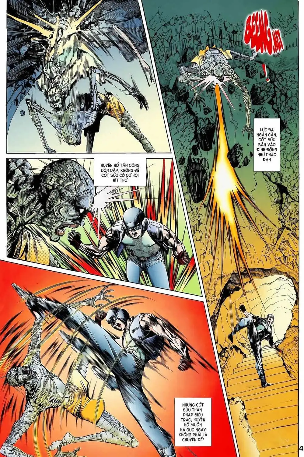 Truyện Tranh Long Hổ 5 Thế trang 8