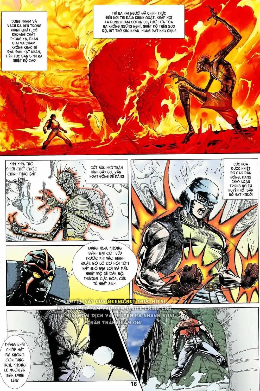 Truyện Tranh Long Hổ 5 Thế trang 8