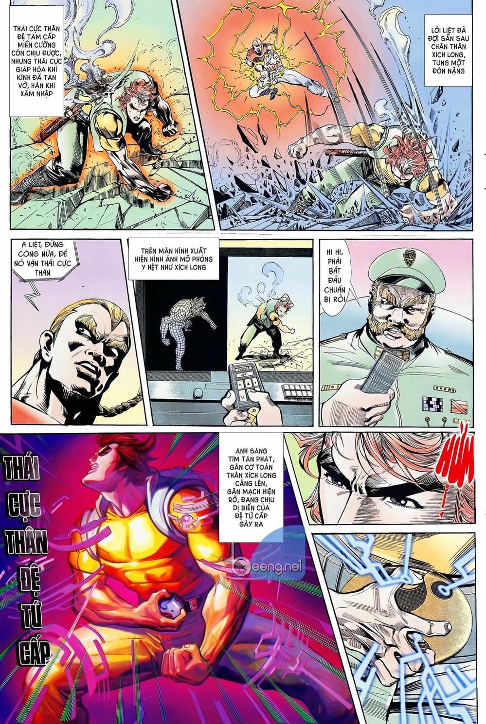 Truyện Tranh Long Hổ 5 Thế trang 8