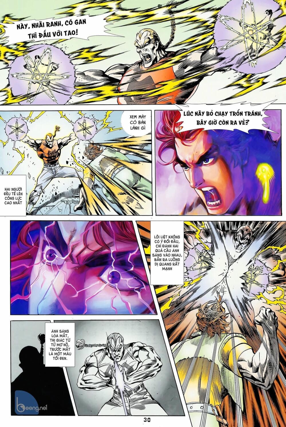 Truyện Tranh Long Hổ 5 Thế trang 8