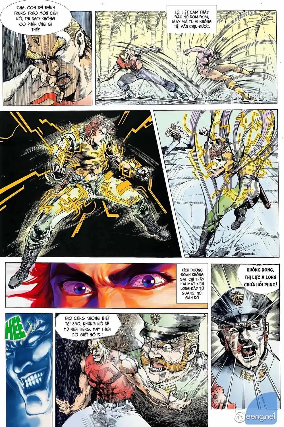 Truyện Tranh Long Hổ 5 Thế trang 8