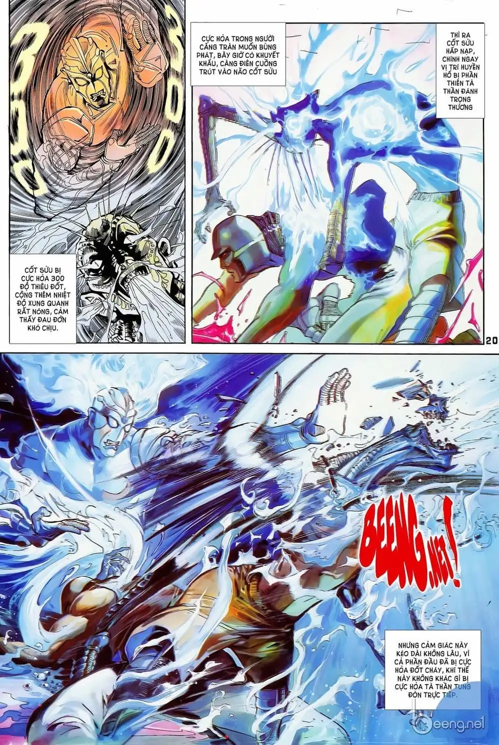 Truyện Tranh Long Hổ 5 Thế trang 8