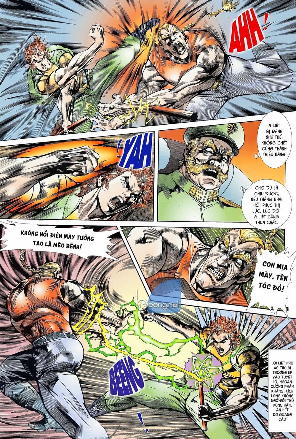 Truyện Tranh Long Hổ 5 Thế trang 8
