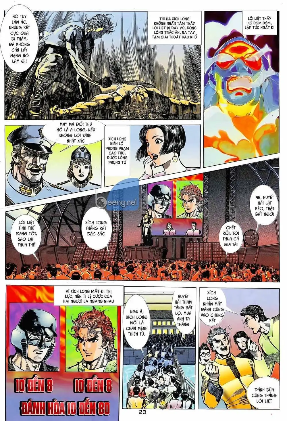 Truyện Tranh Long Hổ 5 Thế trang 8