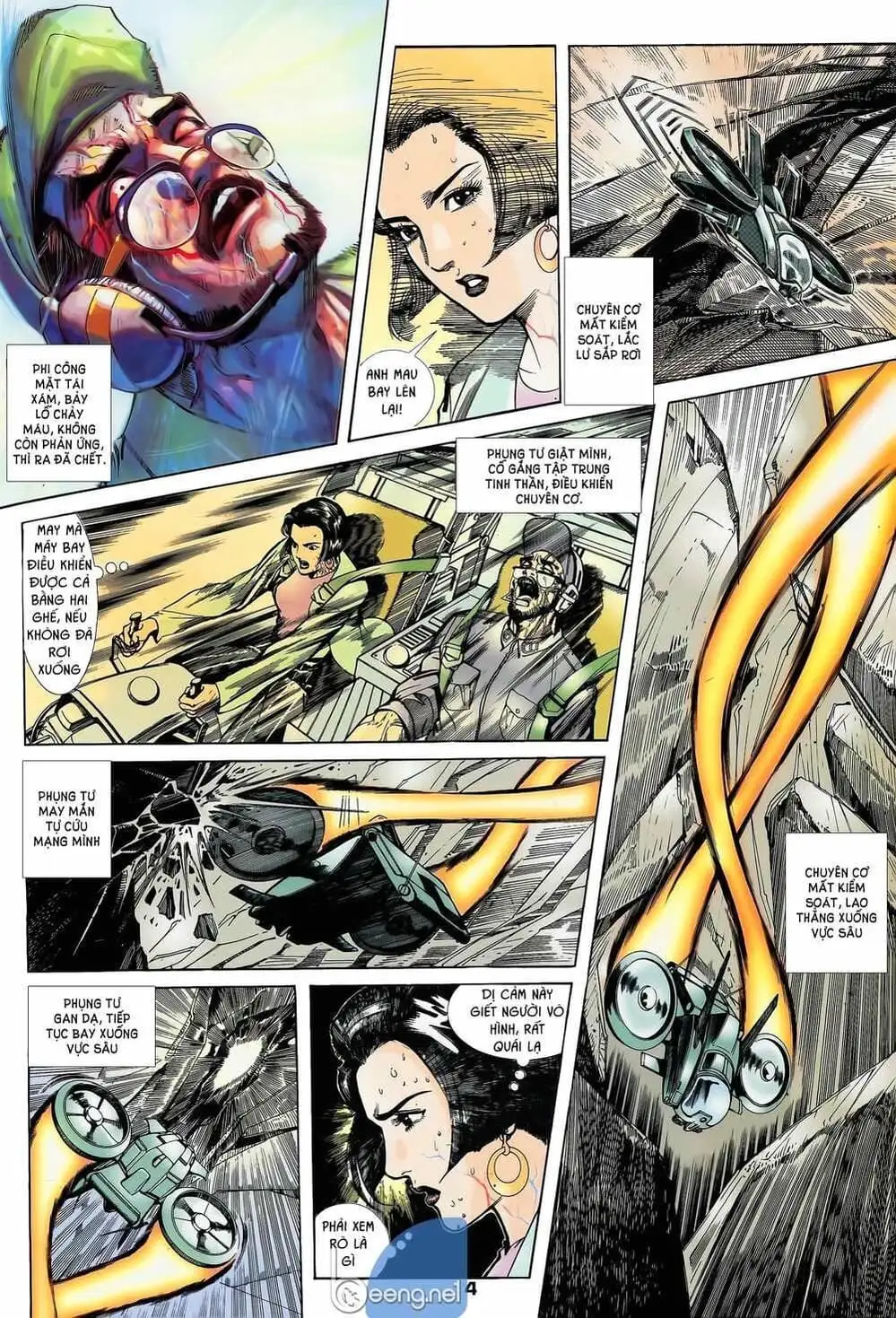 Truyện Tranh Long Hổ 5 Thế trang 8