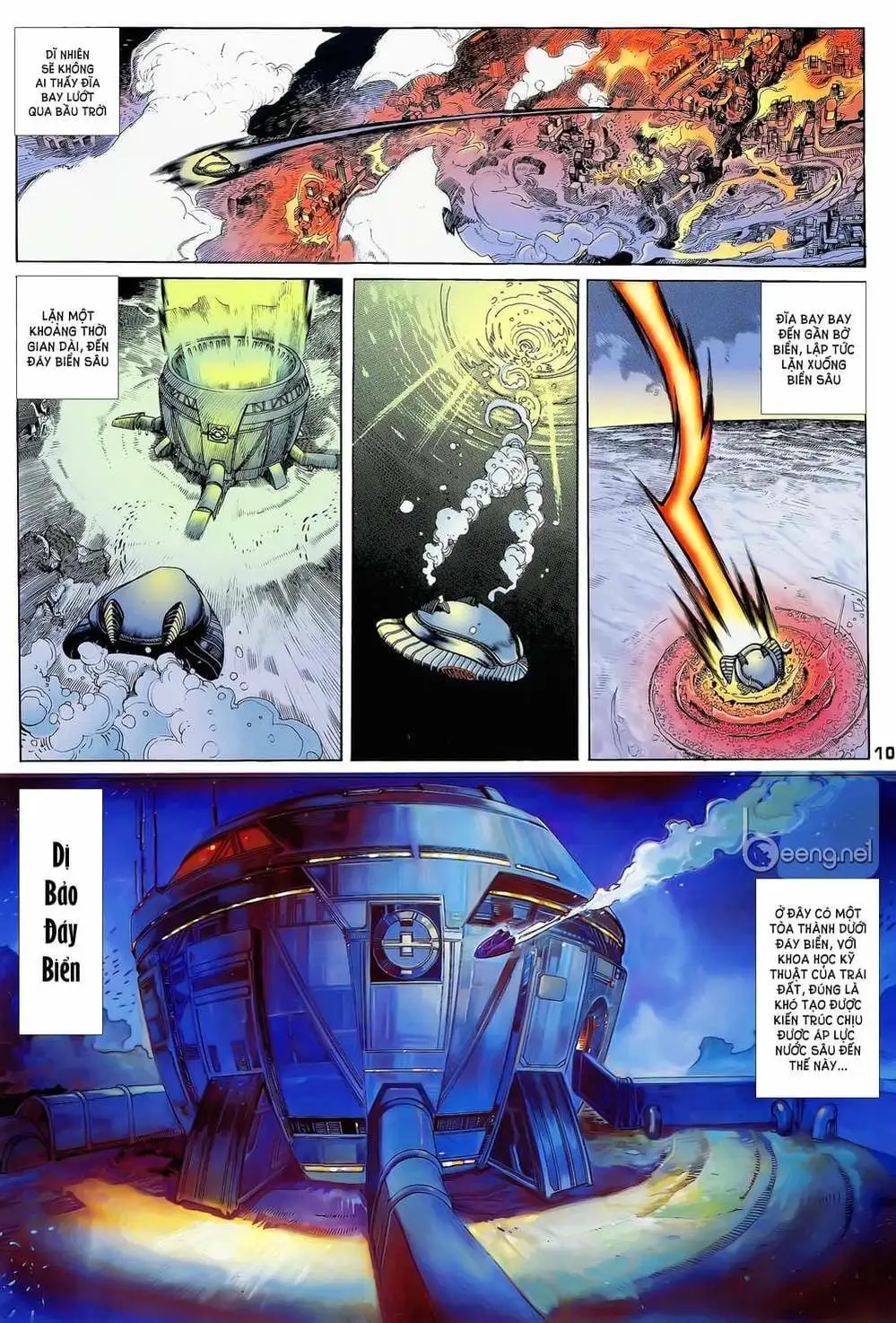 Truyện Tranh Long Hổ 5 Thế trang 8