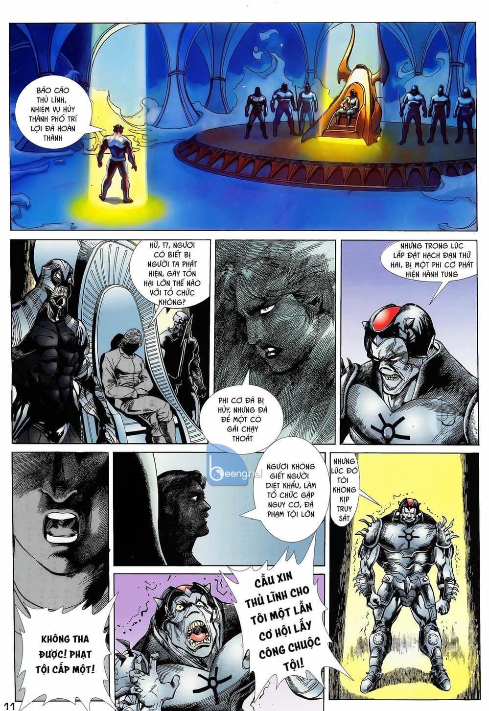 Truyện Tranh Long Hổ 5 Thế trang 8