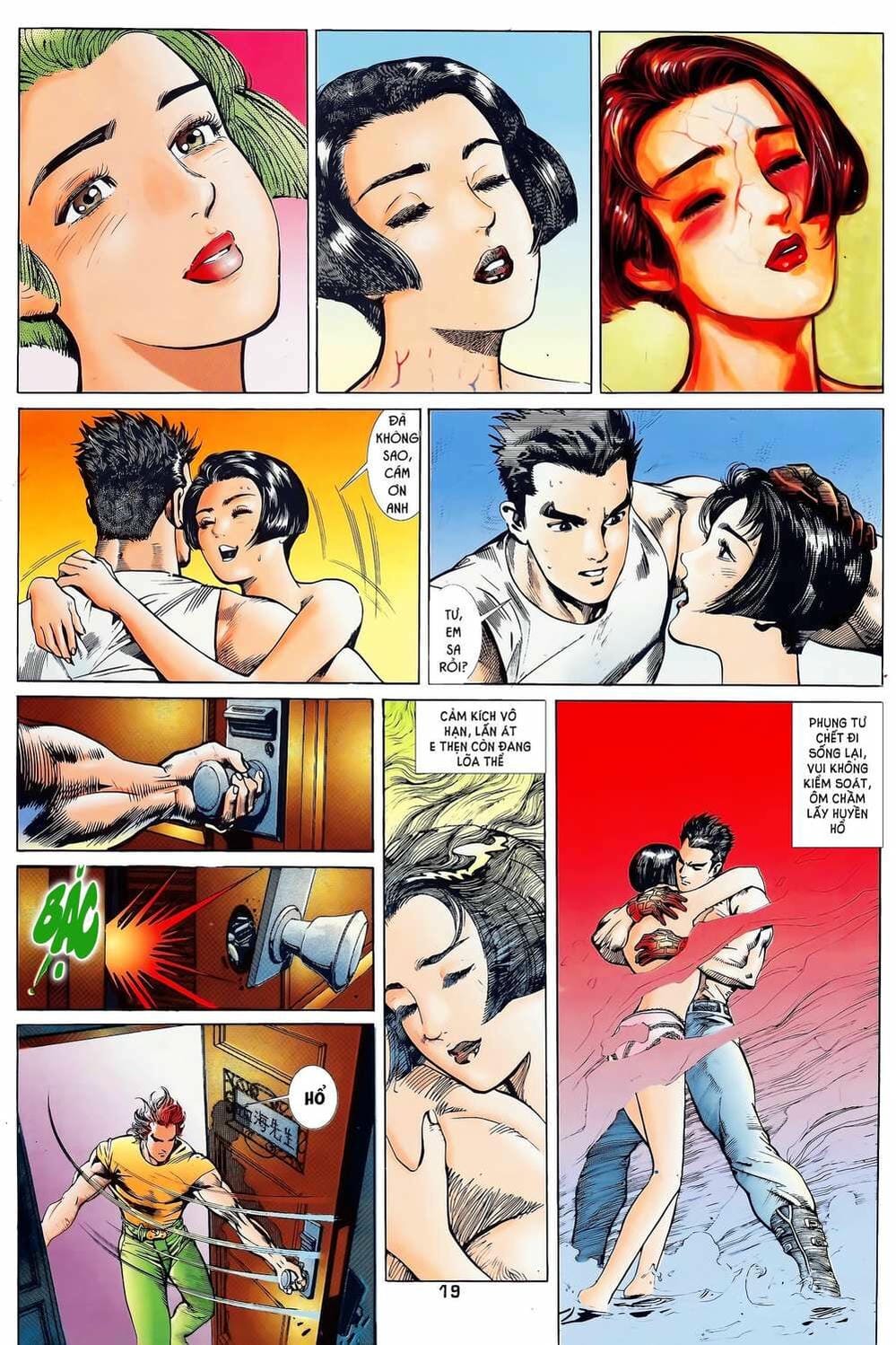 Truyện Tranh Long Hổ 5 Thế trang 8