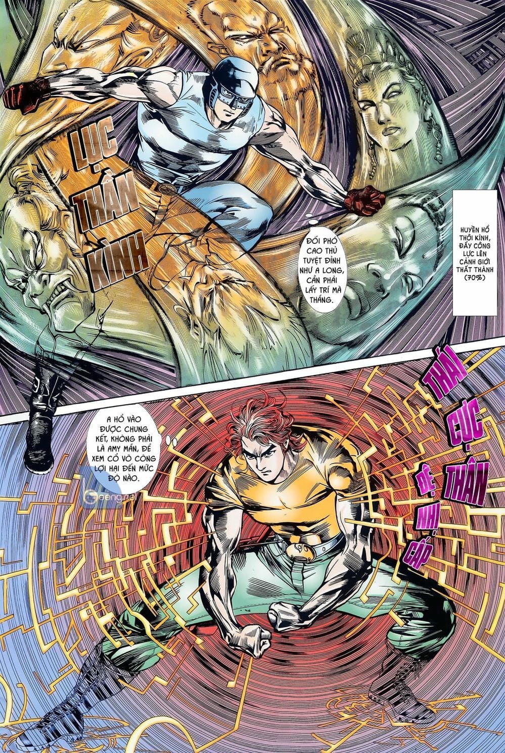 Truyện Tranh Long Hổ 5 Thế trang 8