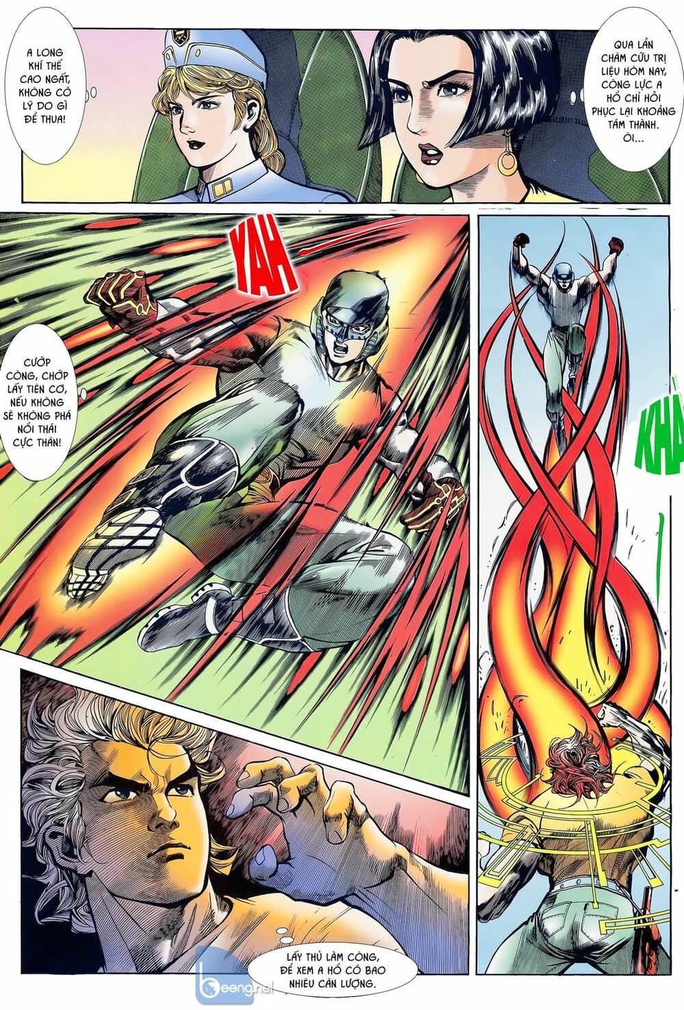 Truyện Tranh Long Hổ 5 Thế trang 8