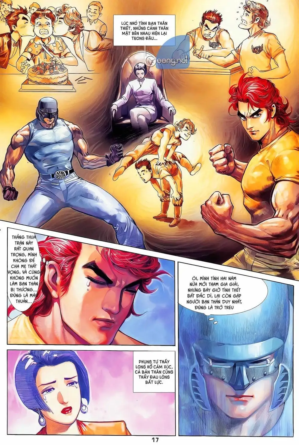 Truyện Tranh Long Hổ 5 Thế trang 8