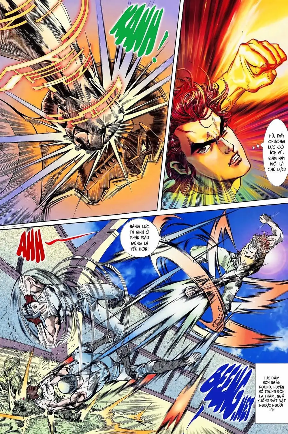 Truyện Tranh Long Hổ 5 Thế trang 8