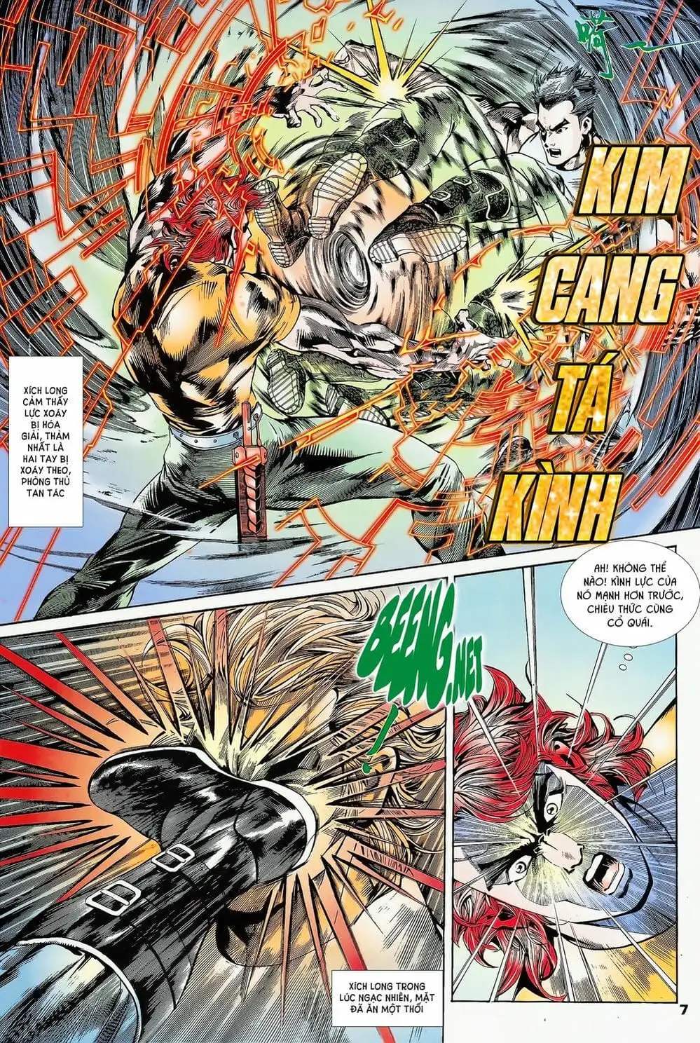 Truyện Tranh Long Hổ 5 Thế trang 8
