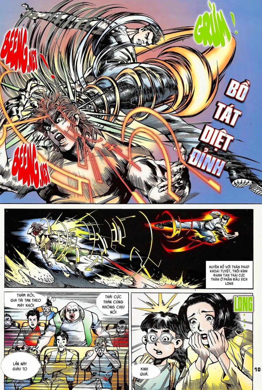 Truyện Tranh Long Hổ 5 Thế trang 8