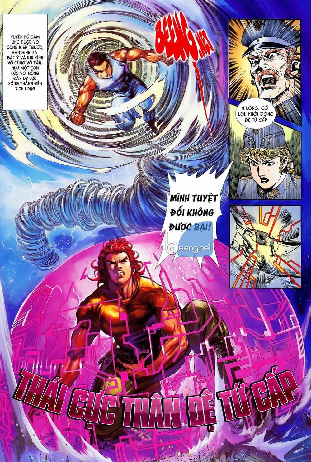 Truyện Tranh Long Hổ 5 Thế trang 8