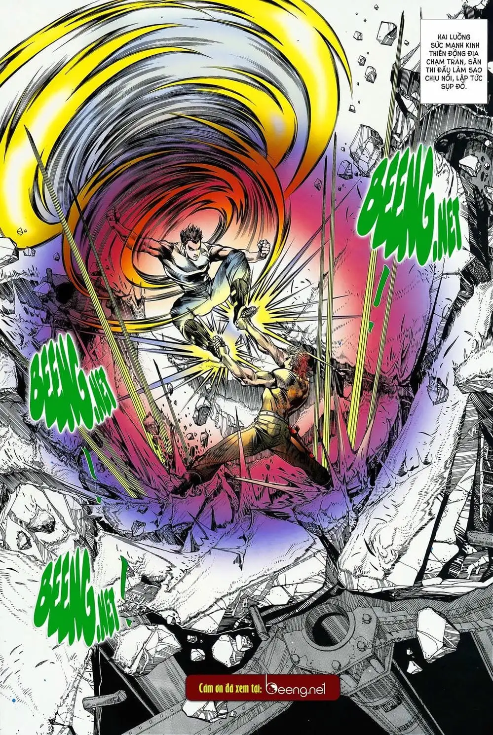 Truyện Tranh Long Hổ 5 Thế trang 8