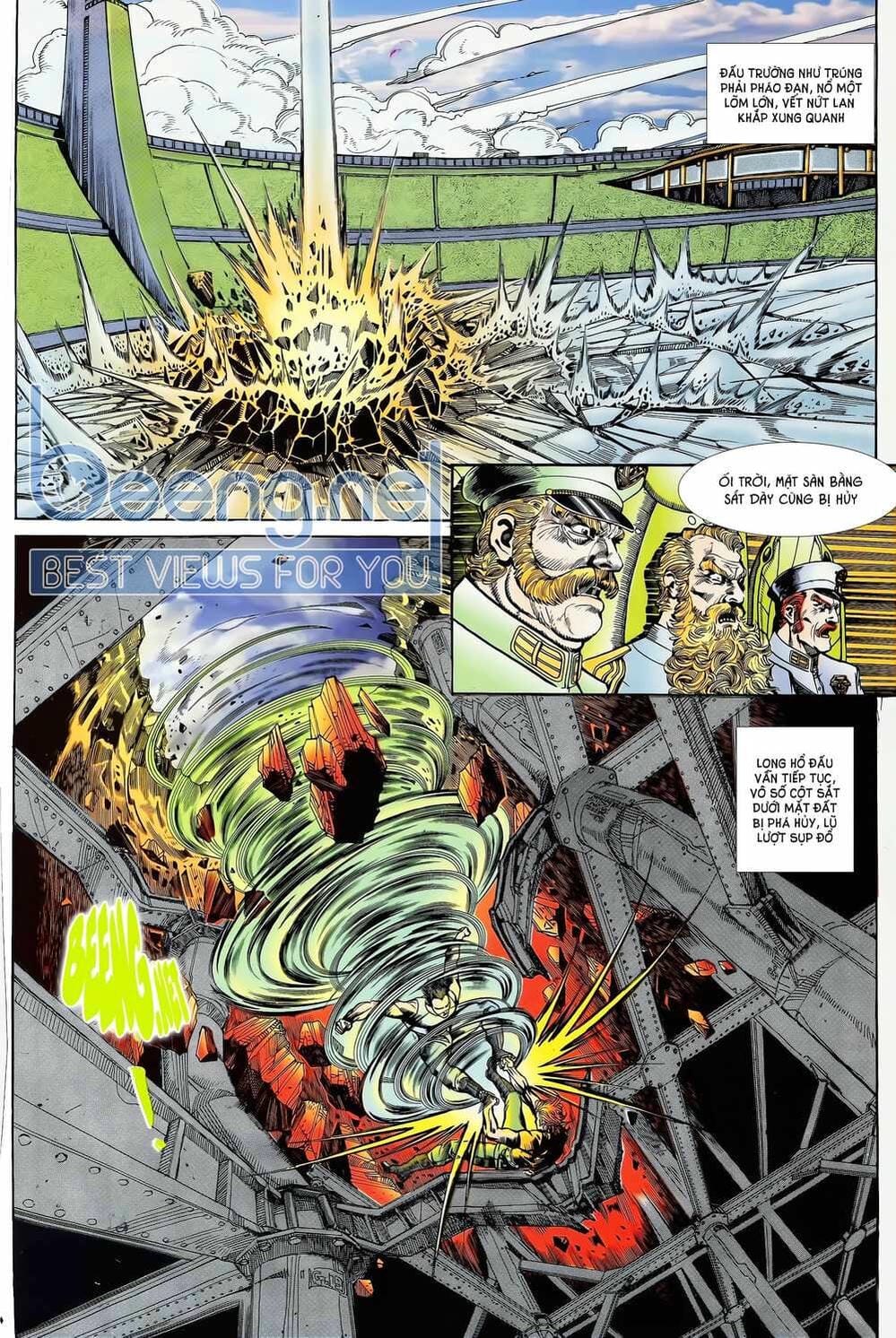 Truyện Tranh Long Hổ 5 Thế trang 8
