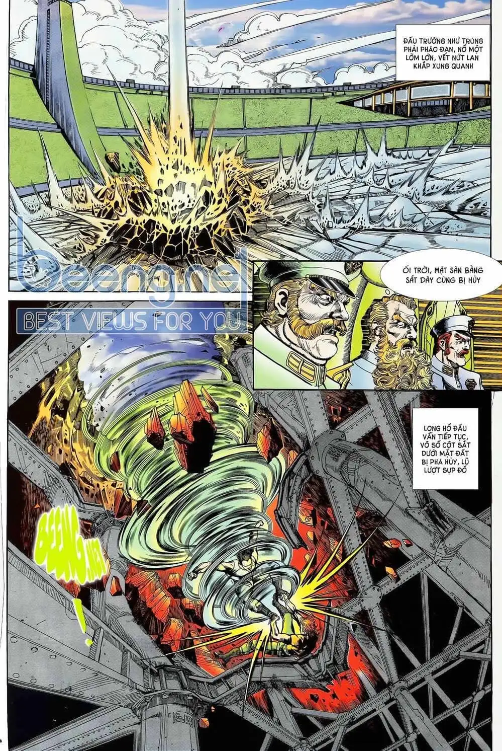 Truyện Tranh Long Hổ 5 Thế trang 8