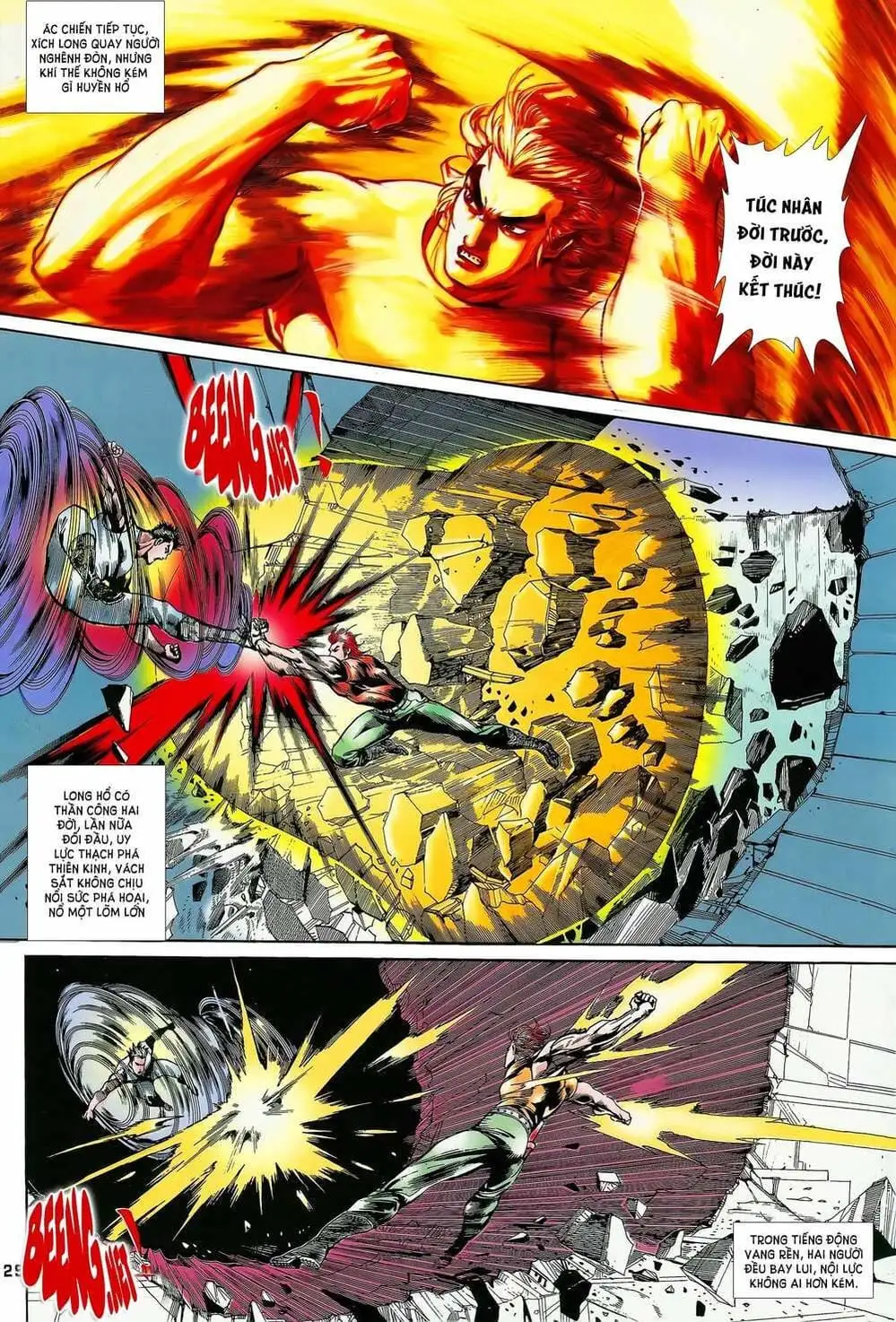 Truyện Tranh Long Hổ 5 Thế trang 8