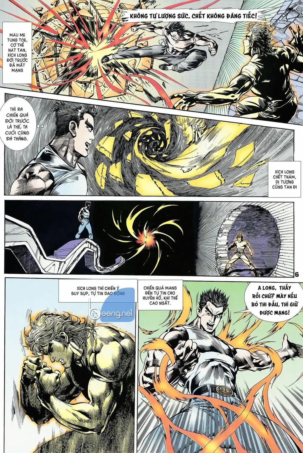 Truyện Tranh Long Hổ 5 Thế trang 8