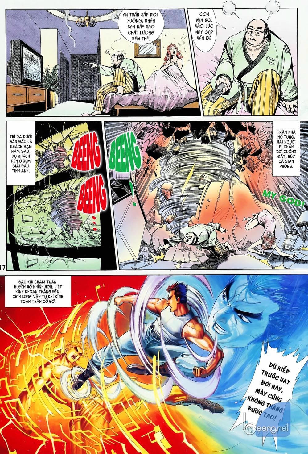 Truyện Tranh Long Hổ 5 Thế trang 8