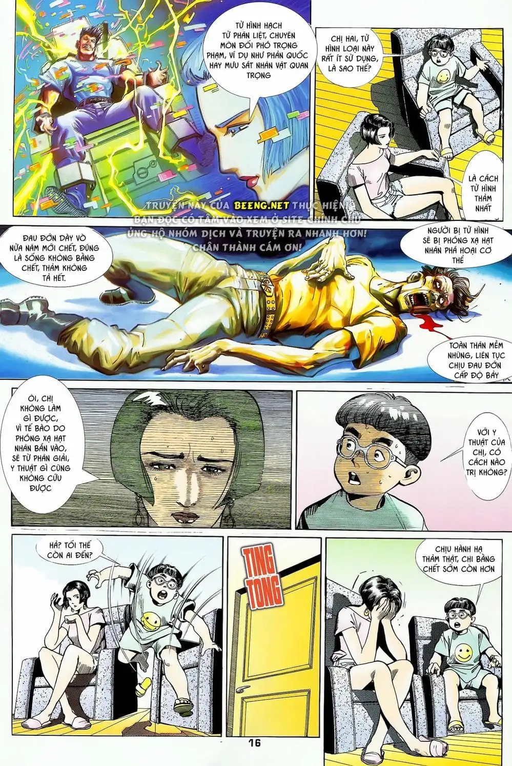 Truyện Tranh Long Hổ 5 Thế trang 8