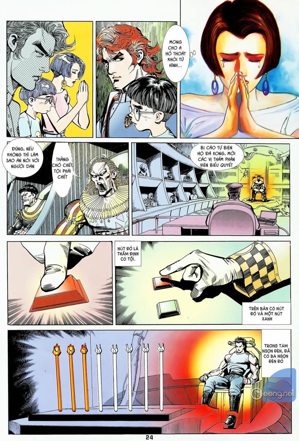 Truyện Tranh Long Hổ 5 Thế trang 8