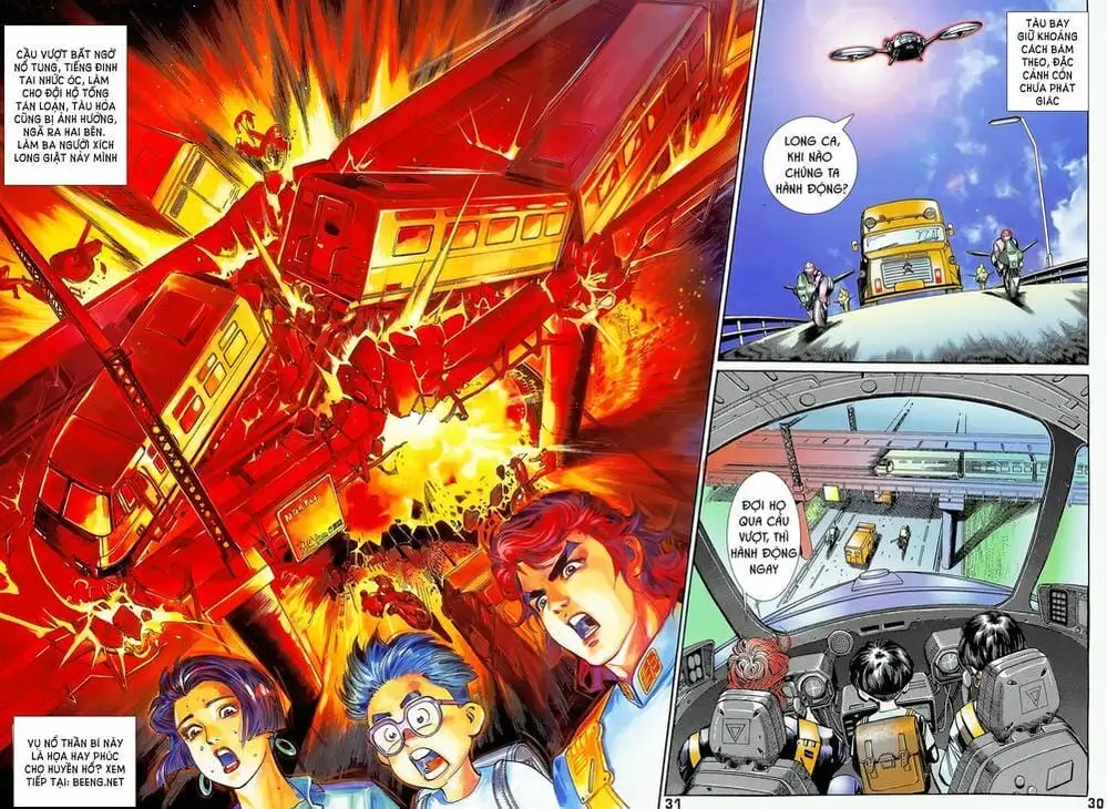 Truyện Tranh Long Hổ 5 Thế trang 8