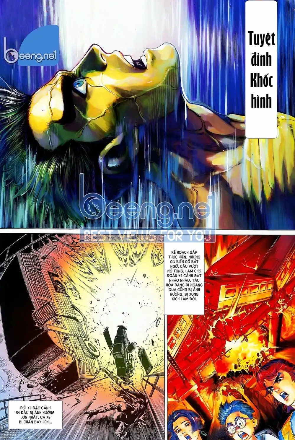 Truyện Tranh Long Hổ 5 Thế trang 8