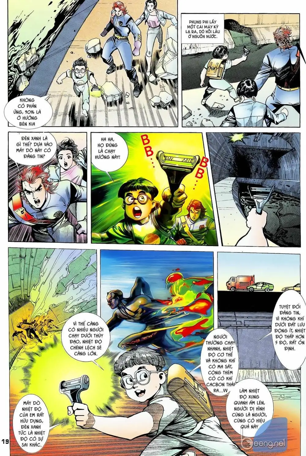 Truyện Tranh Long Hổ 5 Thế trang 8