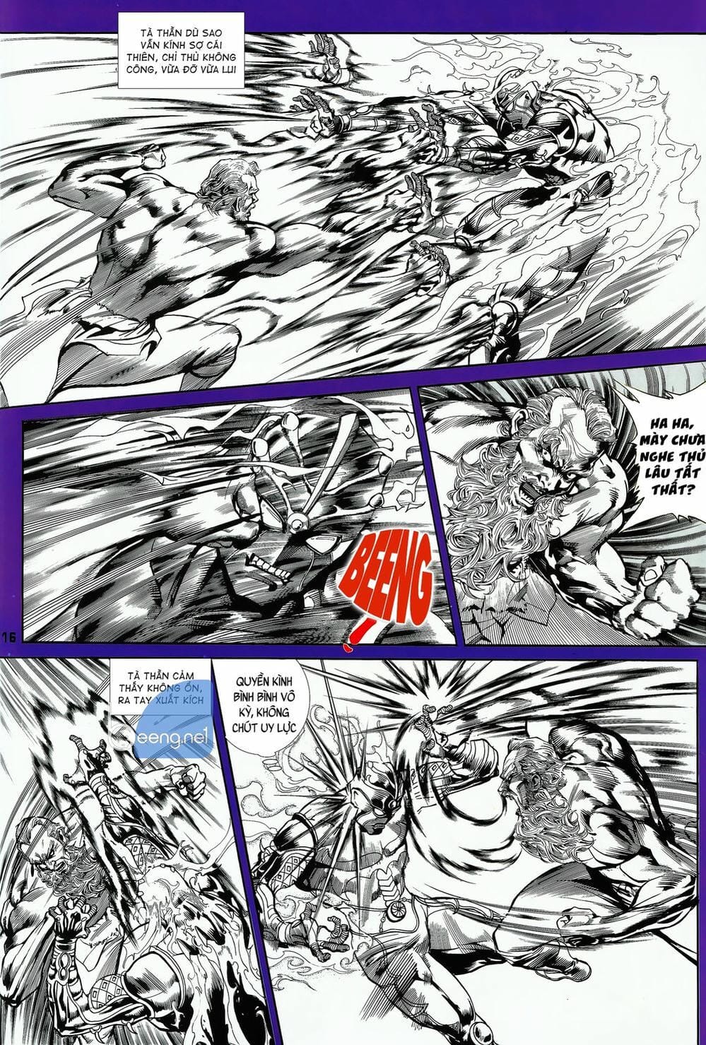 Truyện Tranh Long Hổ 5 Thế trang 8